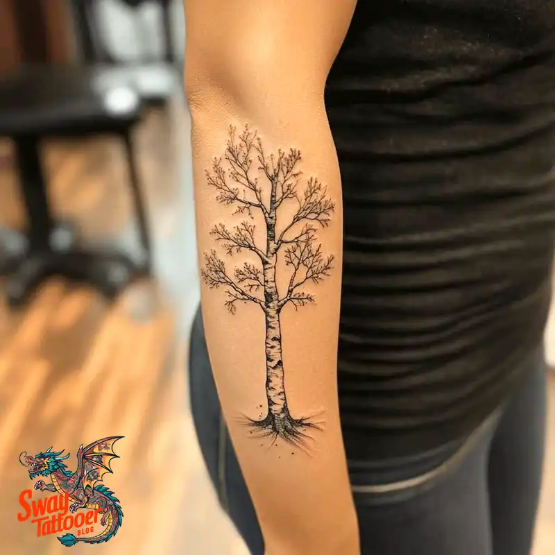100 Birch Tree Tattoos: Meaning, Designs, and Inspiration 48 birch tree tattoo