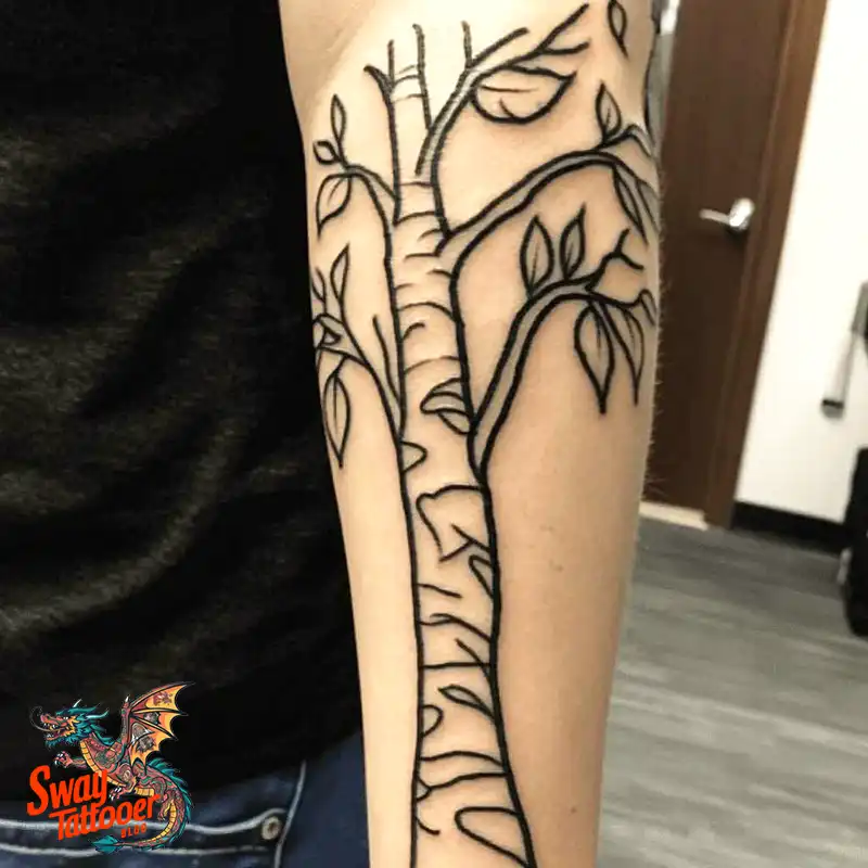 100 Birch Tree Tattoos: Meaning, Designs, and Inspiration 42 birch tree tattoo