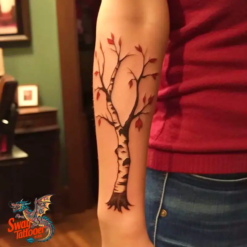 100 Birch Tree Tattoos: Meaning, Designs, and Inspiration 40 birch tree tattoo