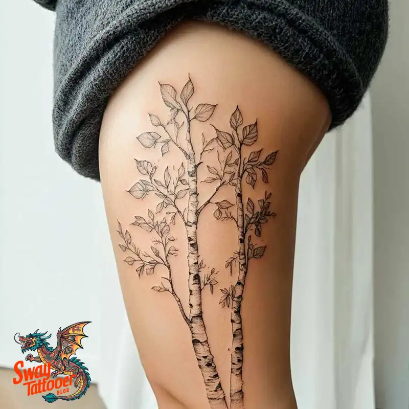 100 Birch Tree Tattoos: Meaning, Designs, and Inspiration 37 birch tree tattoo