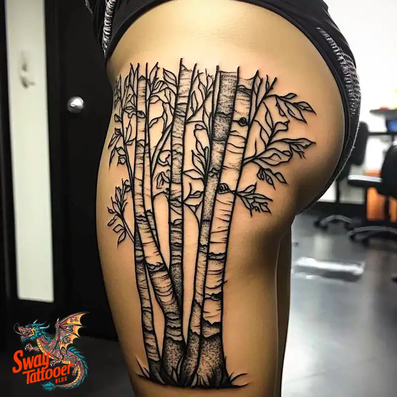 100 Birch Tree Tattoos: Meaning, Designs, and Inspiration 24 birch tree tattoo