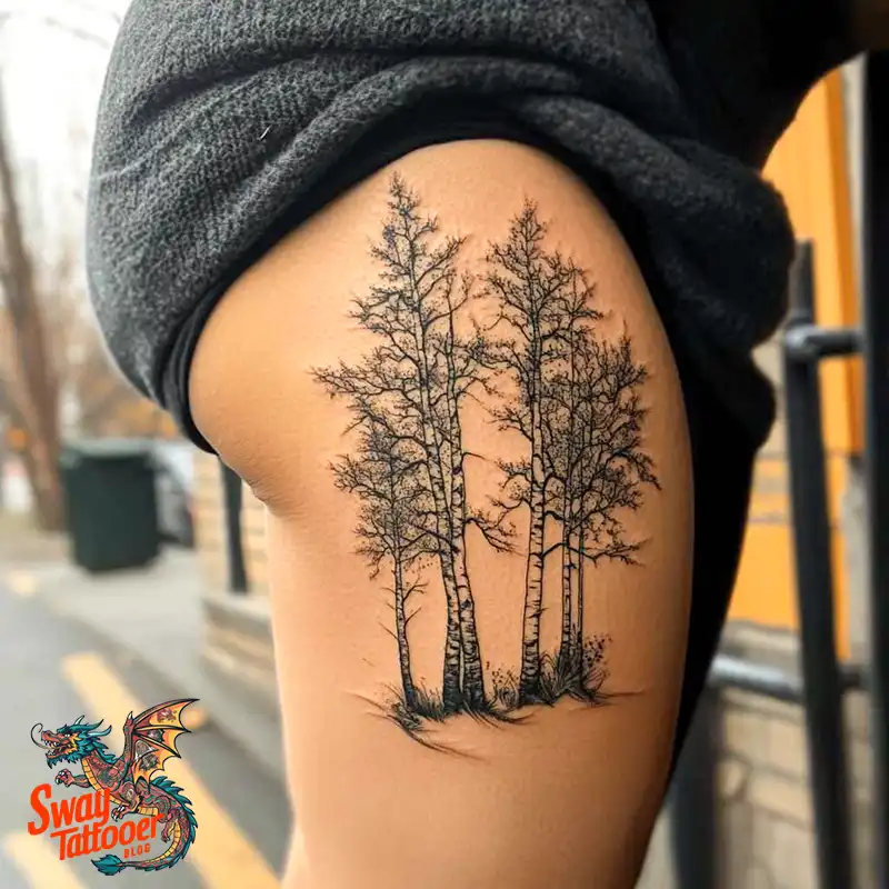 100 Birch Tree Tattoos: Meaning, Designs, and Inspiration 21 birch tree tattoo