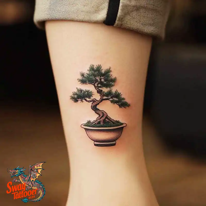 120 Bonsai Tattoo Designs: Meaning, Styles & Inspiration 109 Bonsai tattoo