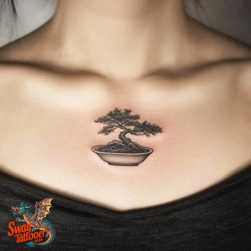 120 Bonsai Tattoo Designs: Meaning, Styles & Inspiration 119 Bonsai tattoo