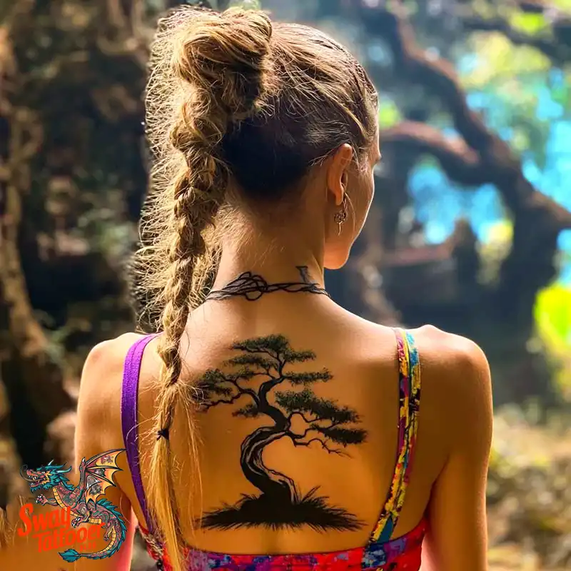120 Bonsai Tattoo Designs: Meaning, Styles & Inspiration 22 Bonsai tattoo