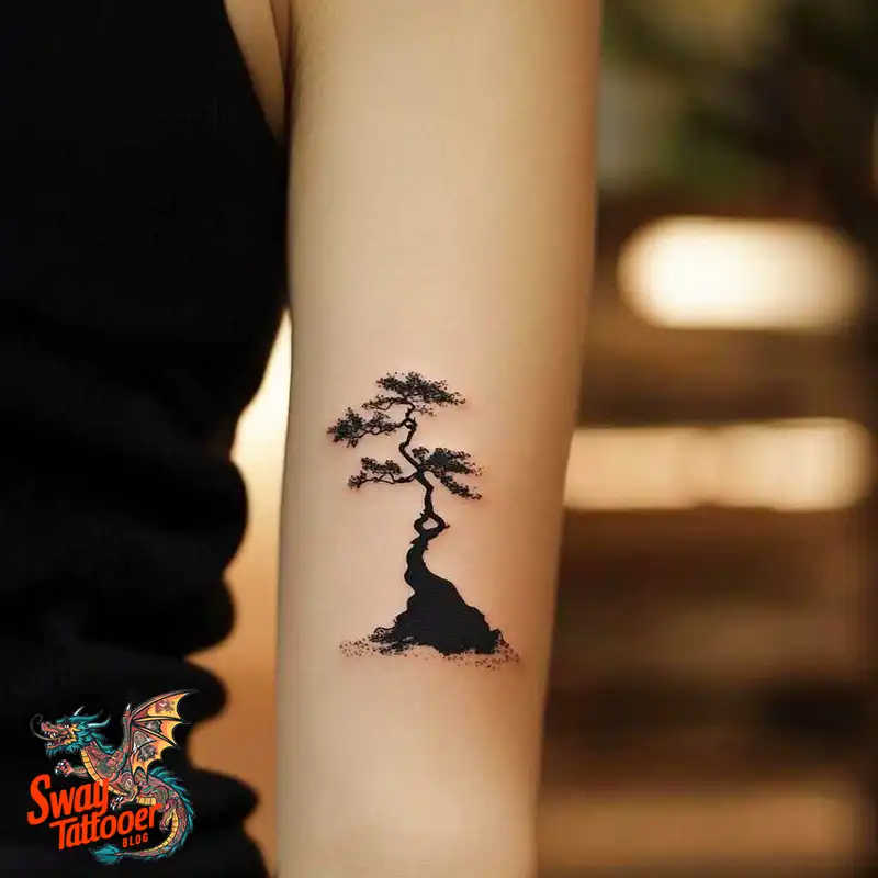 120 Bonsai Tattoo Designs: Meaning, Styles & Inspiration 16 Bonsai tattoo