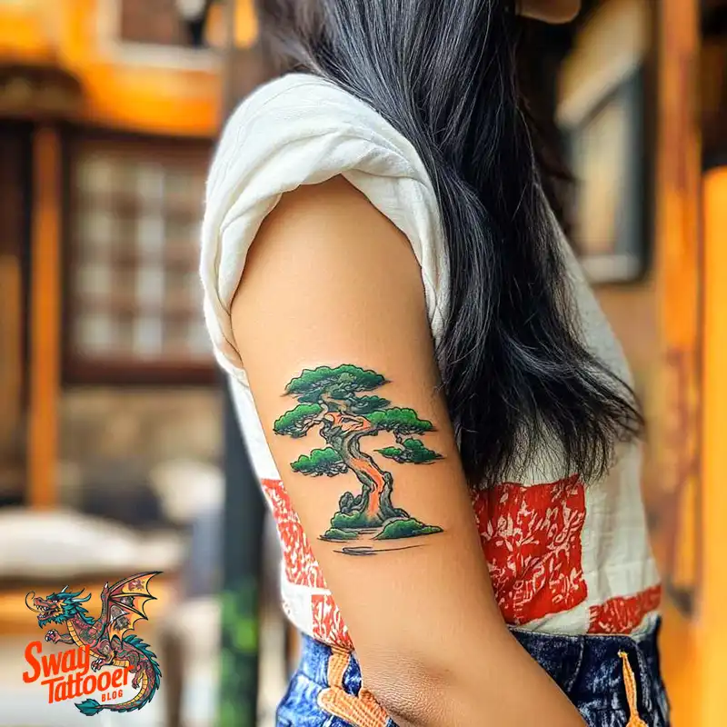 120 Bonsai Tattoo Designs: Meaning, Styles & Inspiration 9 Bonsai tattoo