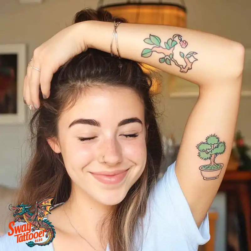 120 Bonsai Tattoo Designs: Meaning, Styles & Inspiration 8 Bonsai tattoo