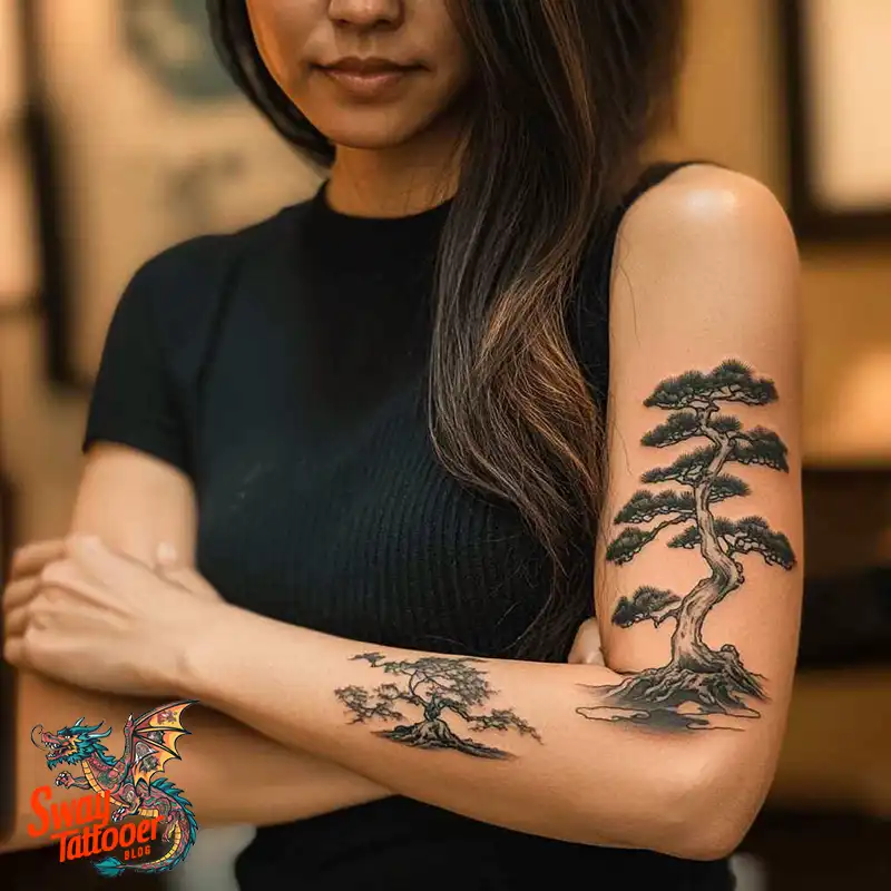 120 Bonsai Tattoo Designs: Meaning, Styles & Inspiration 4 Bonsai tattoo