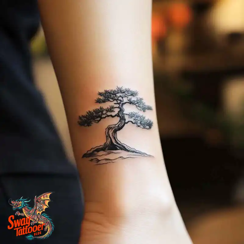 120 Bonsai Tattoo Designs: Meaning, Styles & Inspiration 106 Bonsai tattoo