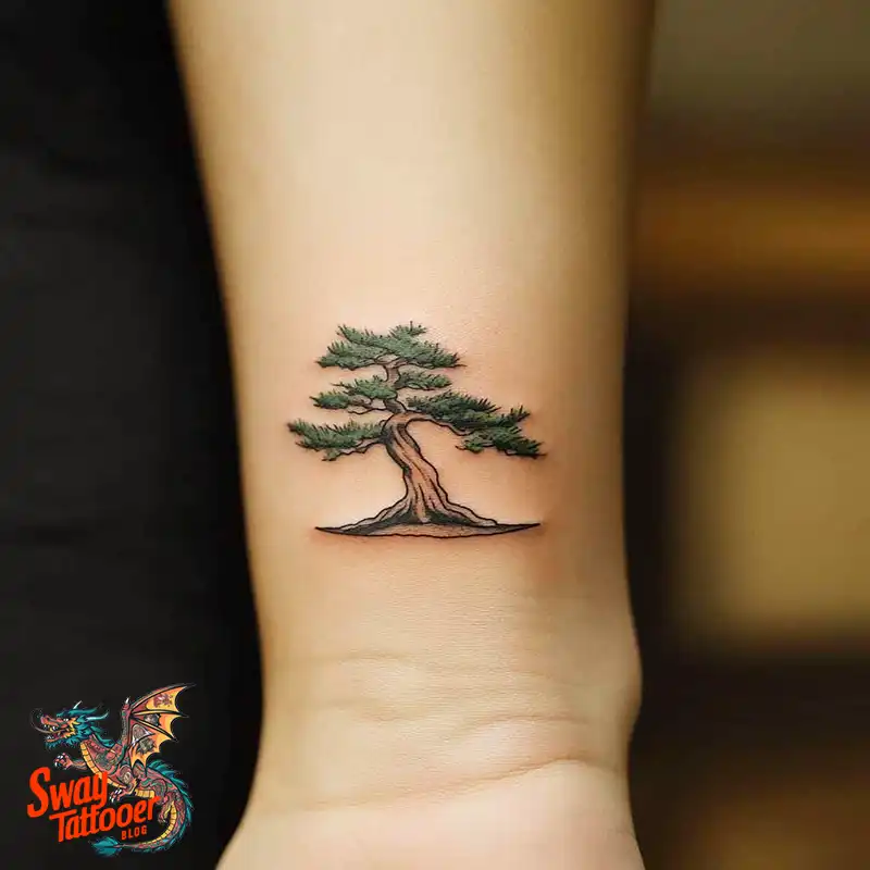 120 Bonsai Tattoo Designs: Meaning, Styles & Inspiration 105 Bonsai tattoo