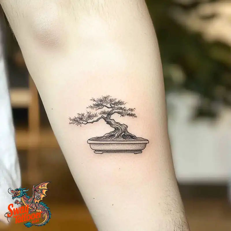 120 Bonsai Tattoo Designs: Meaning, Styles & Inspiration 103 Bonsai tattoo