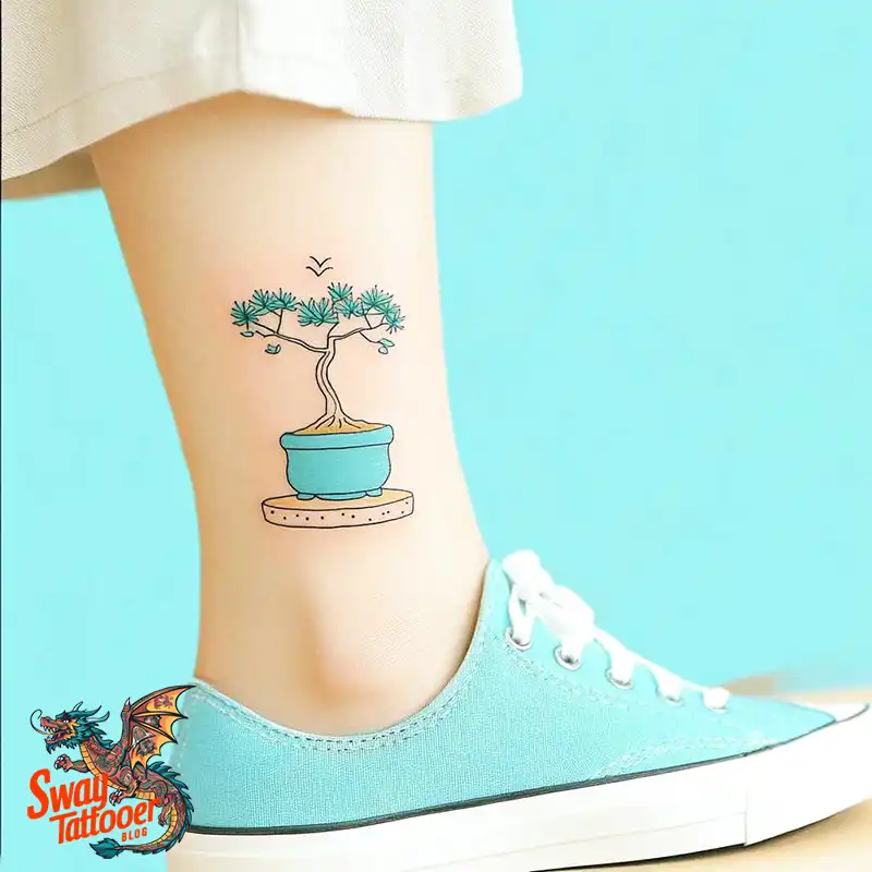120 Bonsai Tattoo Designs: Meaning, Styles & Inspiration 87 Bonsai tattoo