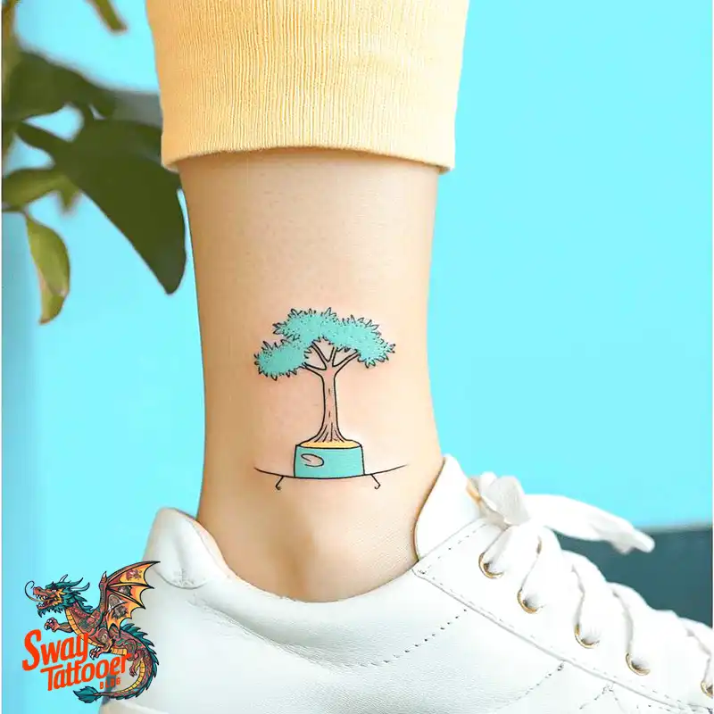 120 Bonsai Tattoo Designs: Meaning, Styles & Inspiration 85 Bonsai tattoo