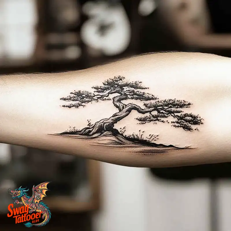 120 Bonsai Tattoo Designs: Meaning, Styles & Inspiration 113 Bonsai tattoo