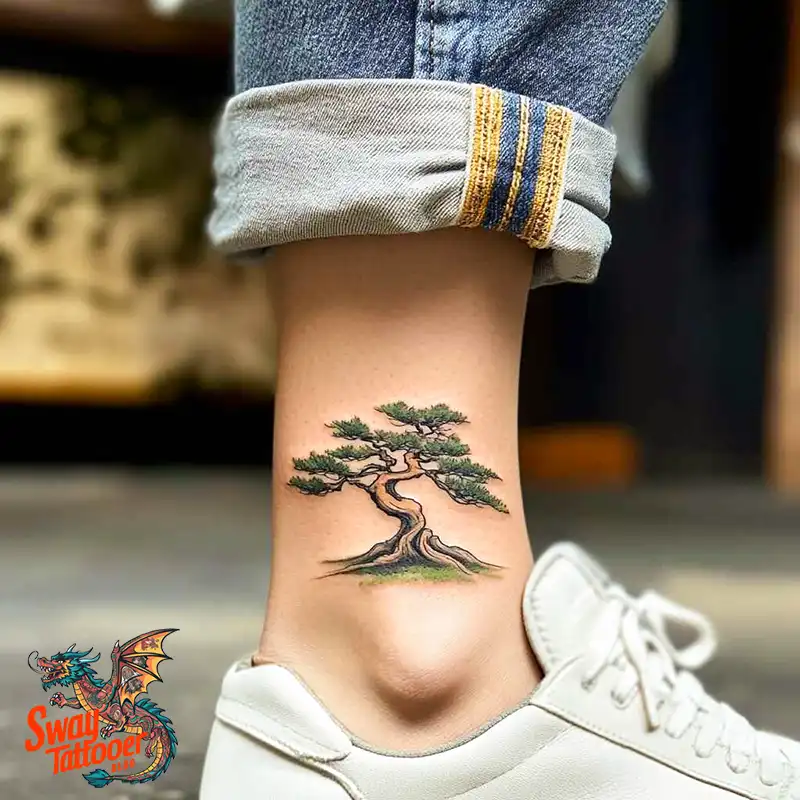 120 Bonsai Tattoo Designs: Meaning, Styles & Inspiration 79 Bonsai tattoo