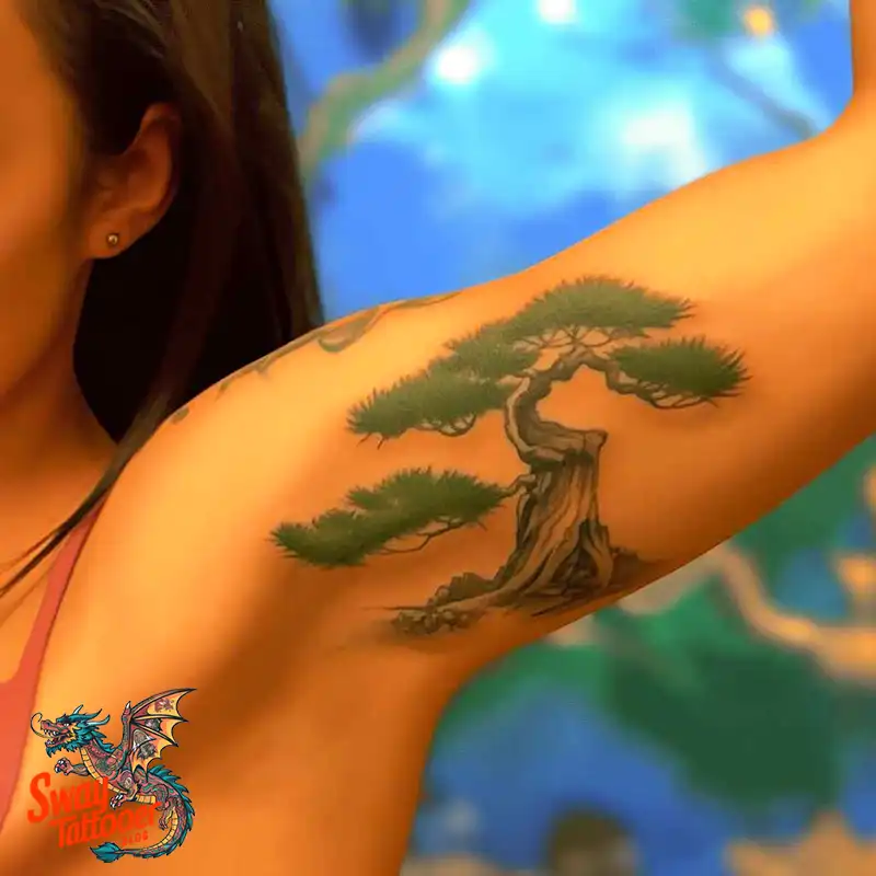 120 Bonsai Tattoo Designs: Meaning, Styles & Inspiration 76 Bonsai tattoo