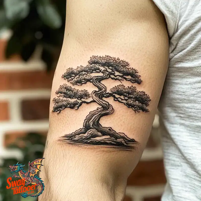 120 Bonsai Tattoo Designs: Meaning, Styles & Inspiration 114 Bonsai tattoo