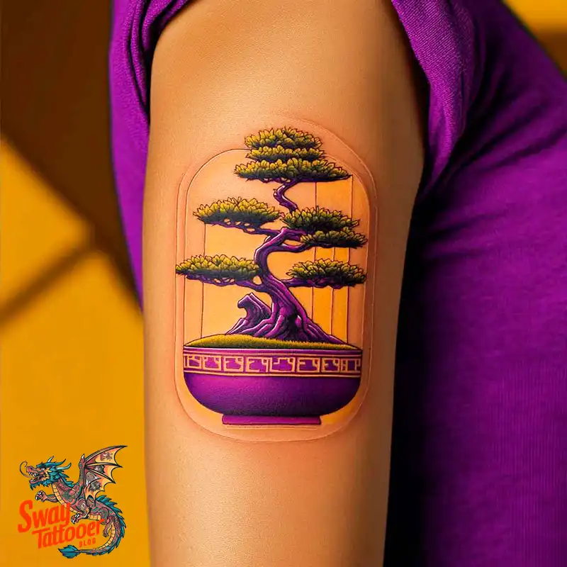 120 Bonsai Tattoo Designs: Meaning, Styles & Inspiration 74 Bonsai tattoo