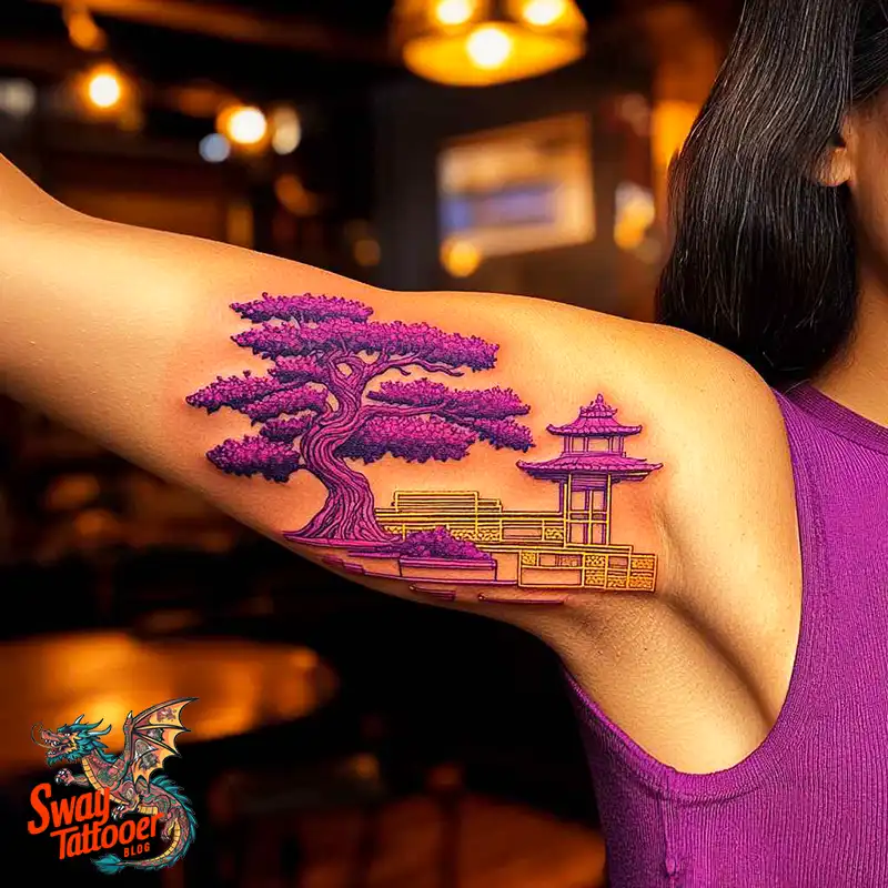 120 Bonsai Tattoo Designs: Meaning, Styles & Inspiration 72 Bonsai tattoo