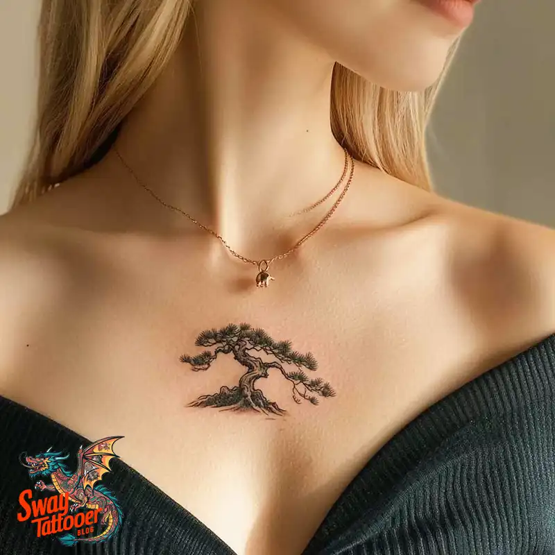 120 Bonsai Tattoo Designs: Meaning, Styles & Inspiration 64 Bonsai tattoo