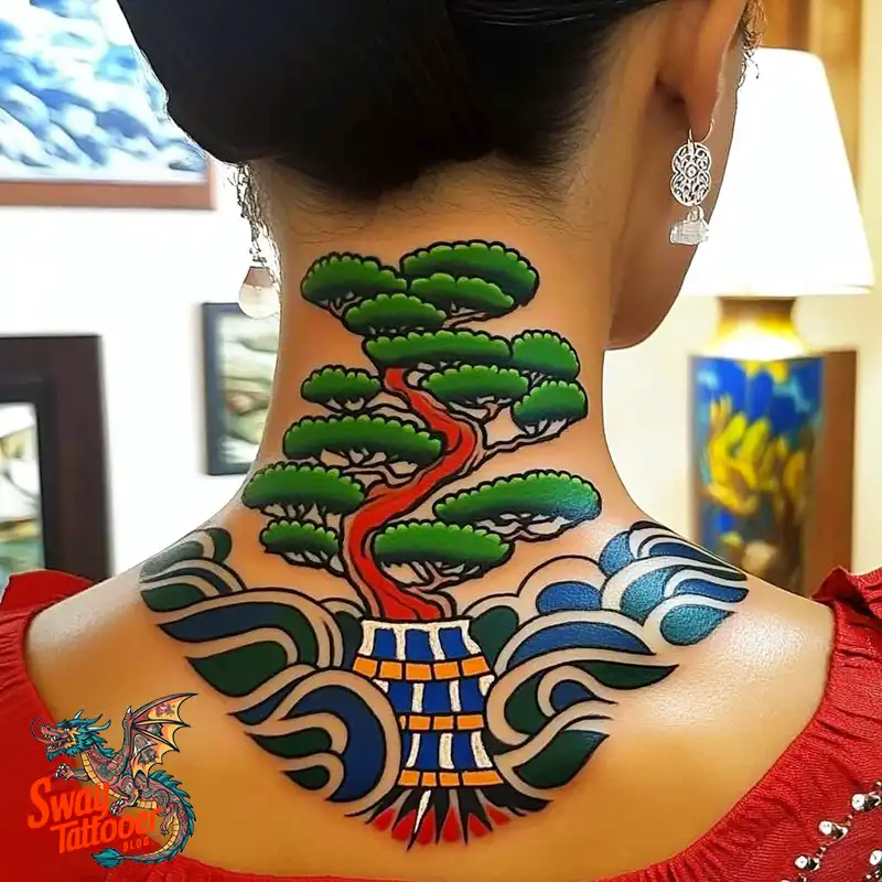 120 Bonsai Tattoo Designs: Meaning, Styles & Inspiration 56 Bonsai tattoo