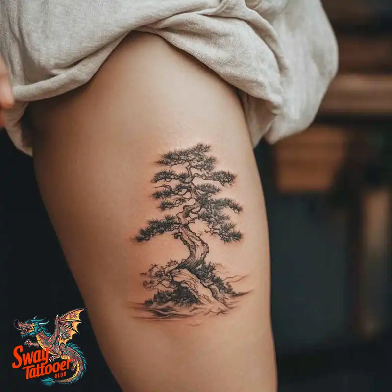 120 Bonsai Tattoo Designs: Meaning, Styles & Inspiration 46 Bonsai tattoo