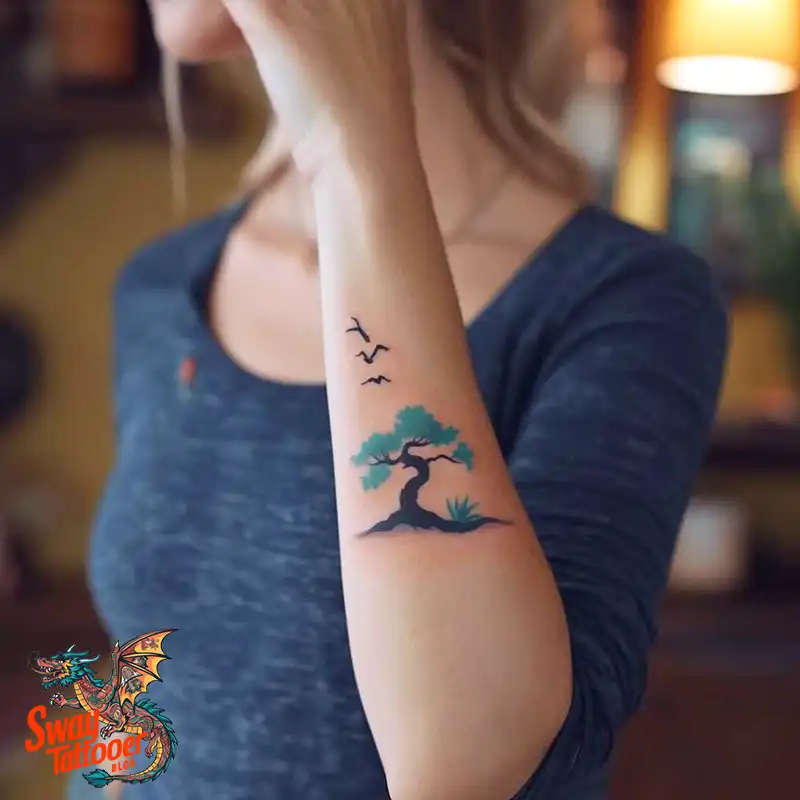 120 Bonsai Tattoo Designs: Meaning, Styles & Inspiration 45 Bonsai tattoo