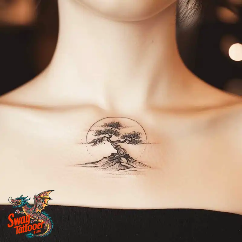 120 Bonsai Tattoo Designs: Meaning, Styles & Inspiration 117 Bonsai tattoo