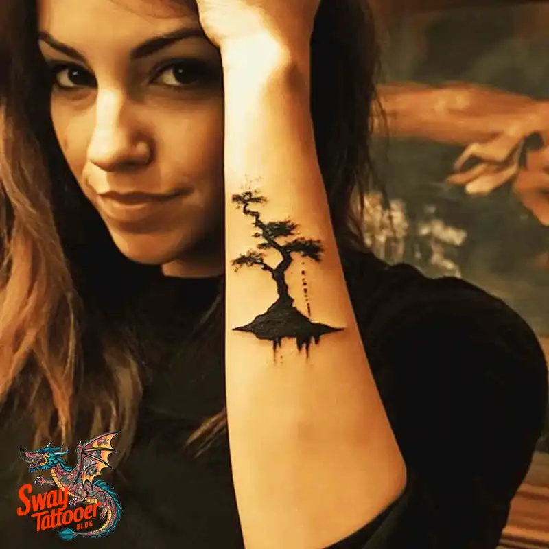 120 Bonsai Tattoo Designs: Meaning, Styles & Inspiration 33 Bonsai tattoo