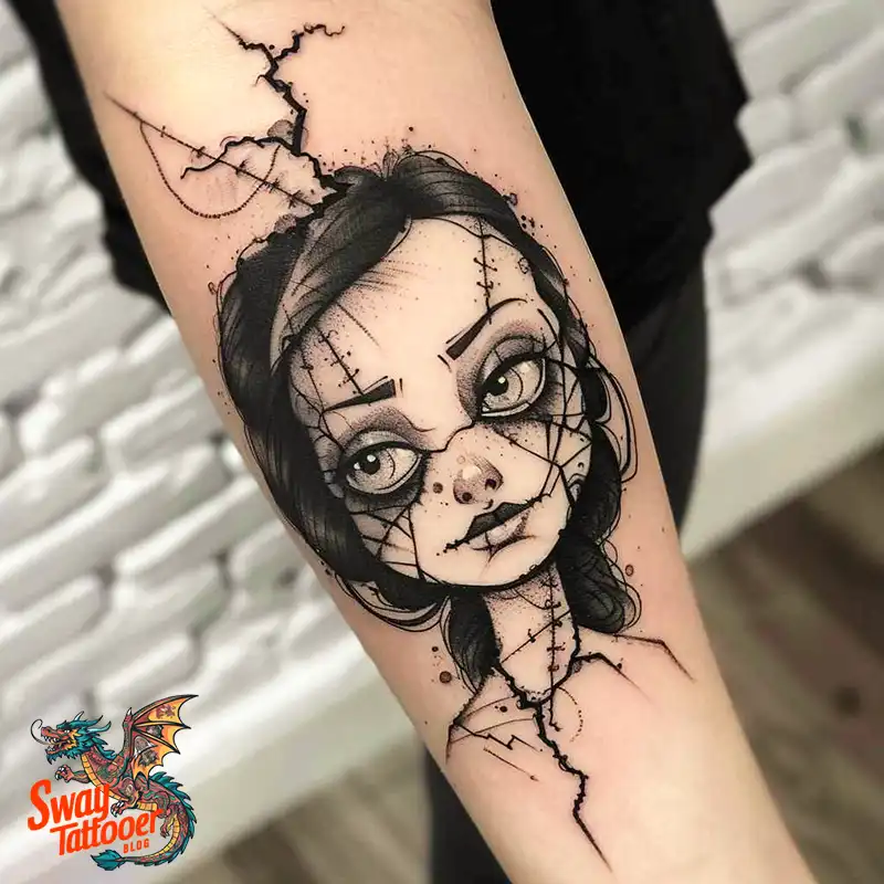 120 Broken Doll Tattoo Designs: Meaning, Styles, and Ideas 97 broken doll tattoo