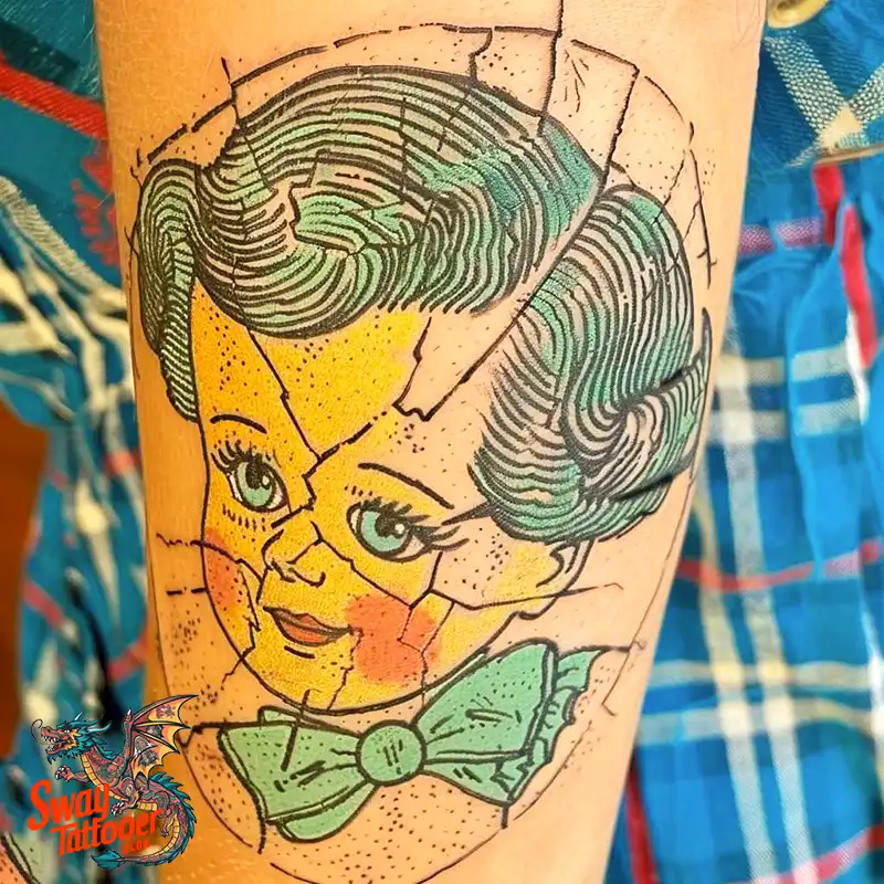 120 Broken Doll Tattoo Designs: Meaning, Styles, and Ideas 32 broken doll tattoo