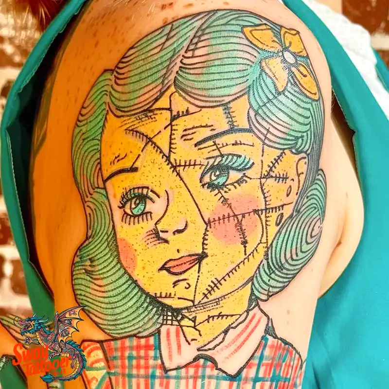 120 Broken Doll Tattoo Designs: Meaning, Styles, and Ideas 31 broken doll tattoo