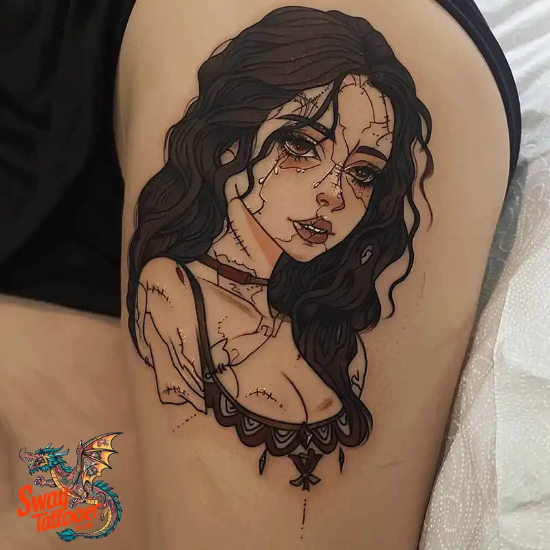120 Broken Doll Tattoo Designs: Meaning, Styles, and Ideas 27 broken doll tattoo