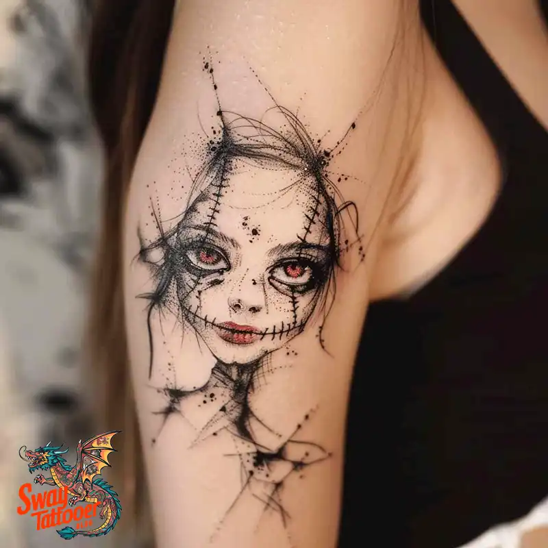 120 Broken Doll Tattoo Designs: Meaning, Styles, and Ideas 29 broken doll tattoo