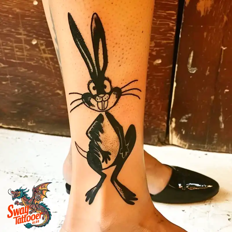 50 Bugs Bunny Tattoo Designs: Meaning, Styles & Ideas 33 Bugs Bunny Tattoo