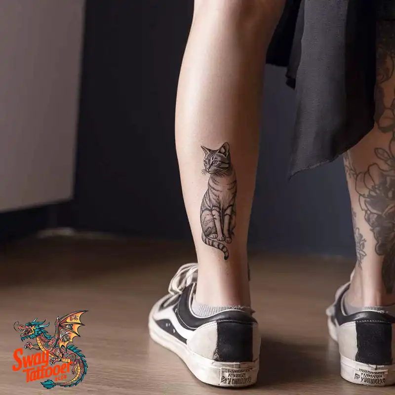 100 Calf Tattoos for Women: Symbolism, Trends & Aftercare 82 Calf Tattoo for Women