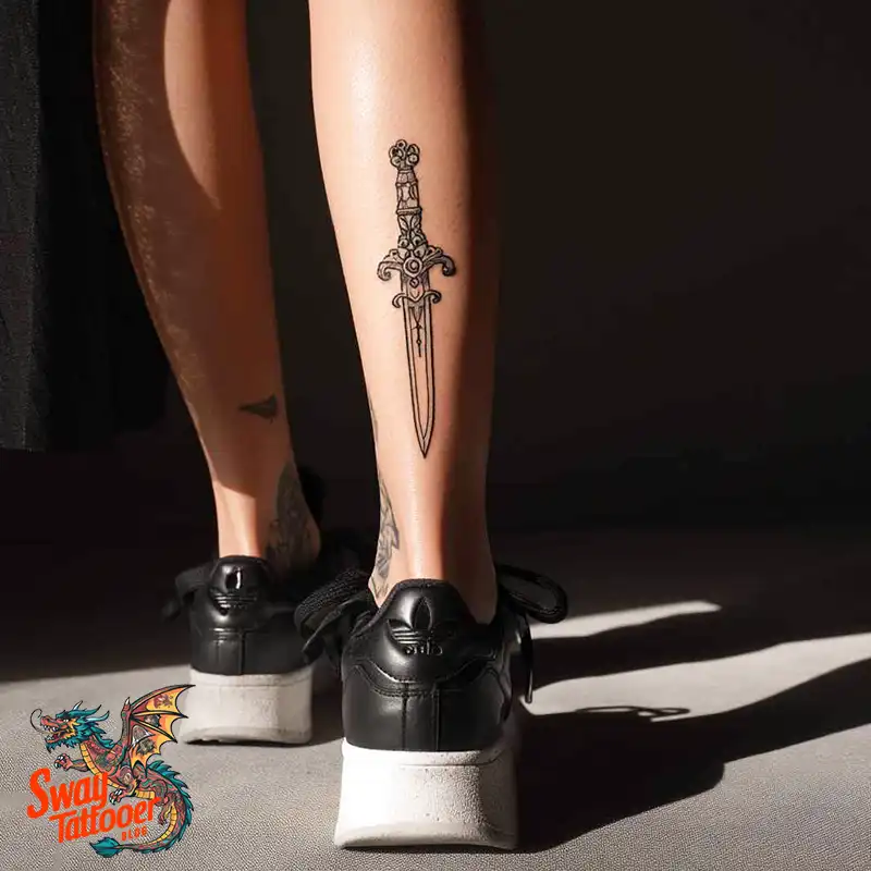100 Calf Tattoos for Women: Symbolism, Trends & Aftercare 71 Calf Tattoo for Women