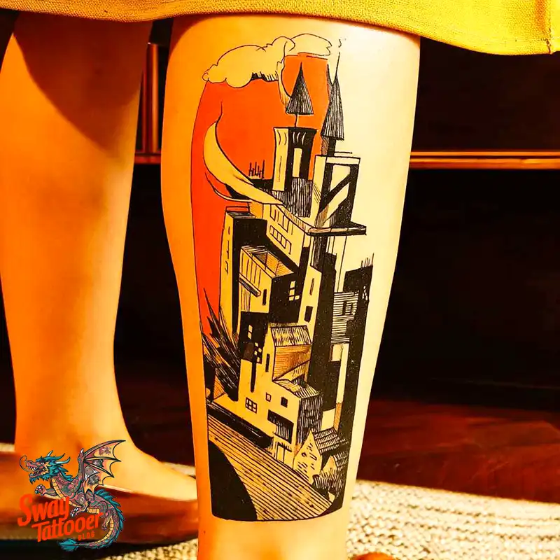 100 Calf Tattoos for Women: Symbolism, Trends & Aftercare 66 Calf Tattoo for Women