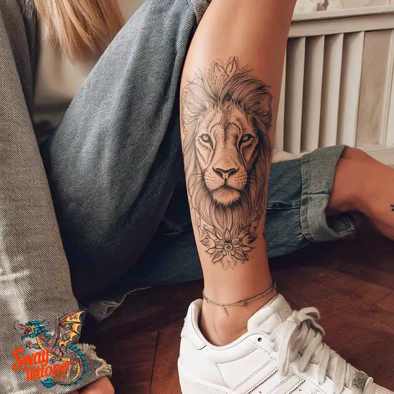 100 Calf Tattoos for Women: Symbolism, Trends & Aftercare 62 Calf Tattoo for Women