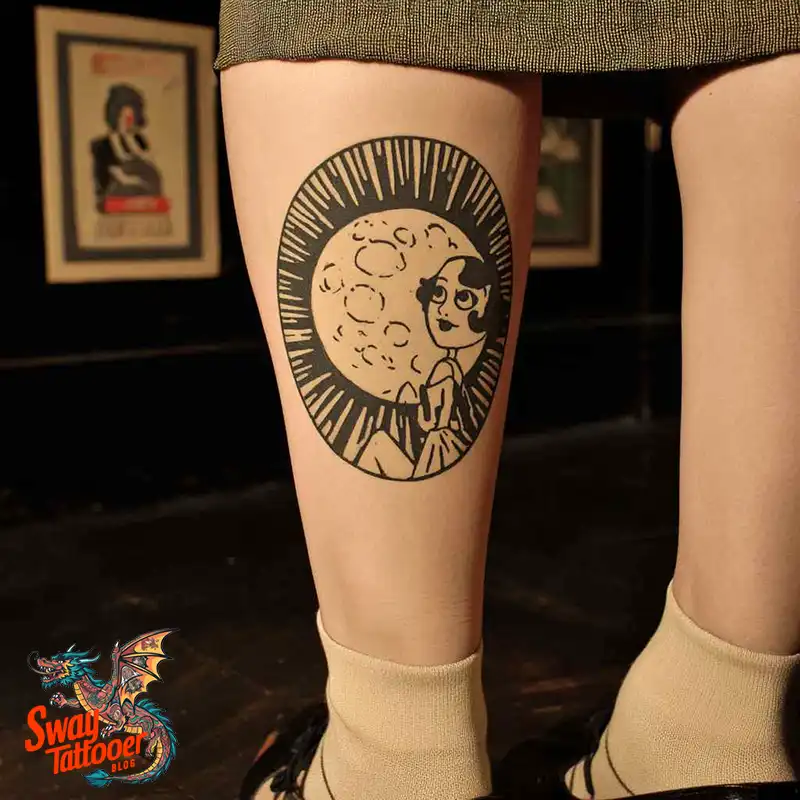 100 Calf Tattoos for Women: Symbolism, Trends & Aftercare 61 Calf Tattoo for Women