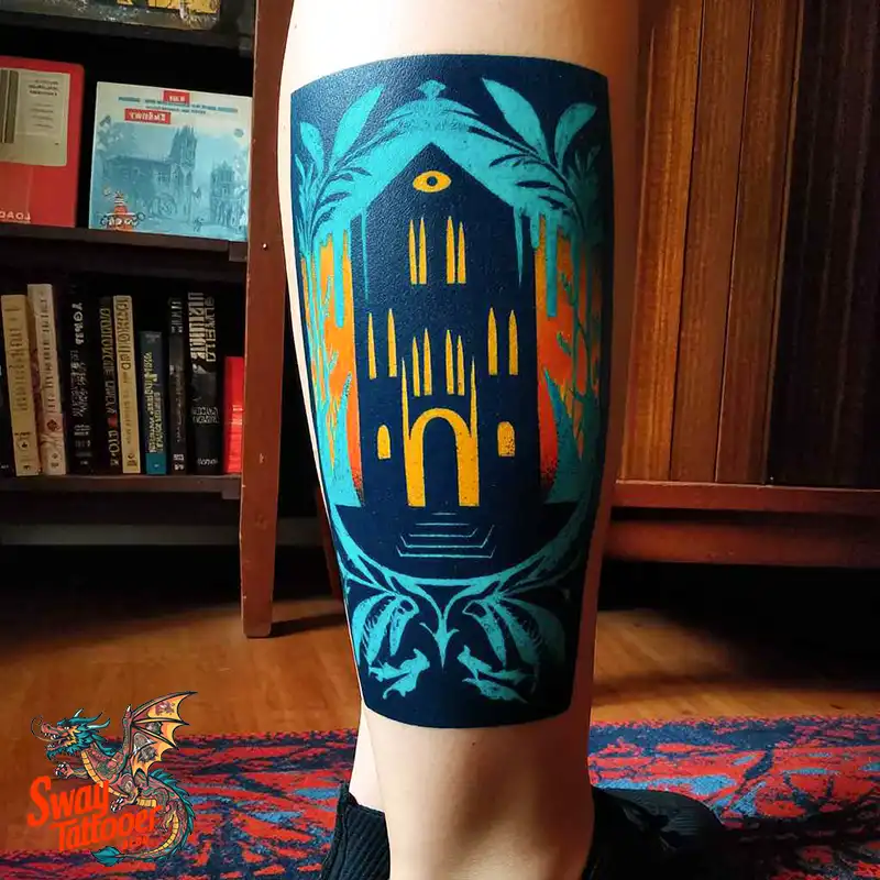 100 Calf Tattoos for Women: Symbolism, Trends & Aftercare 94 Calf Tattoo for Women