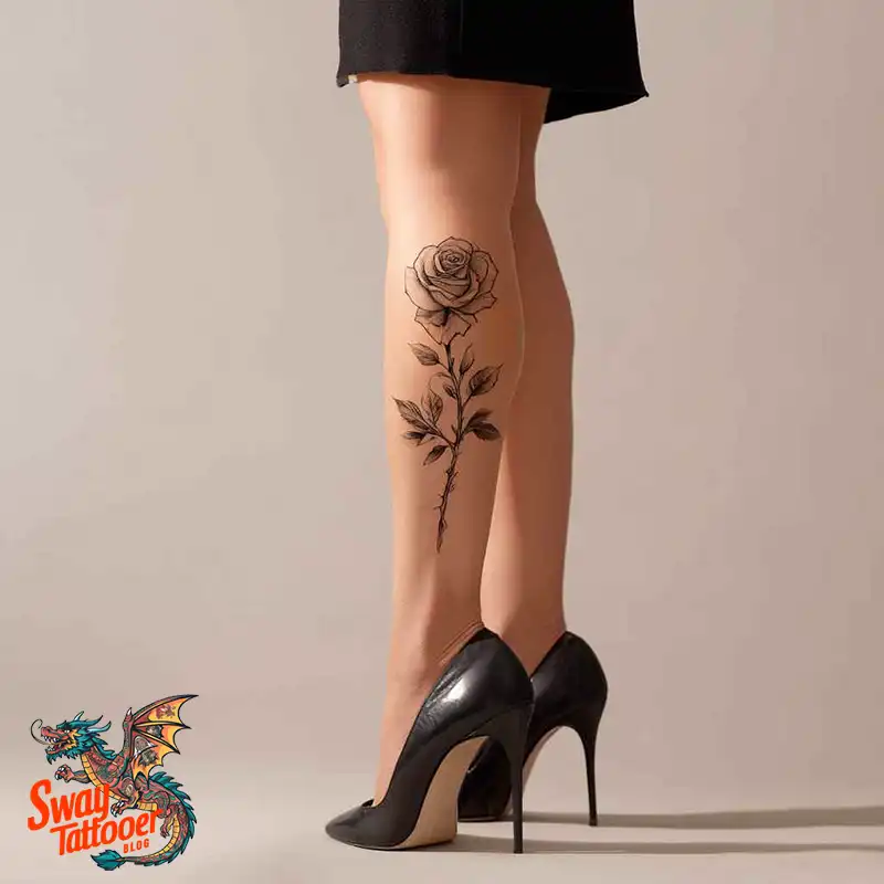 100 Calf Tattoos for Women: Symbolism, Trends & Aftercare 53 Calf Tattoo for Women