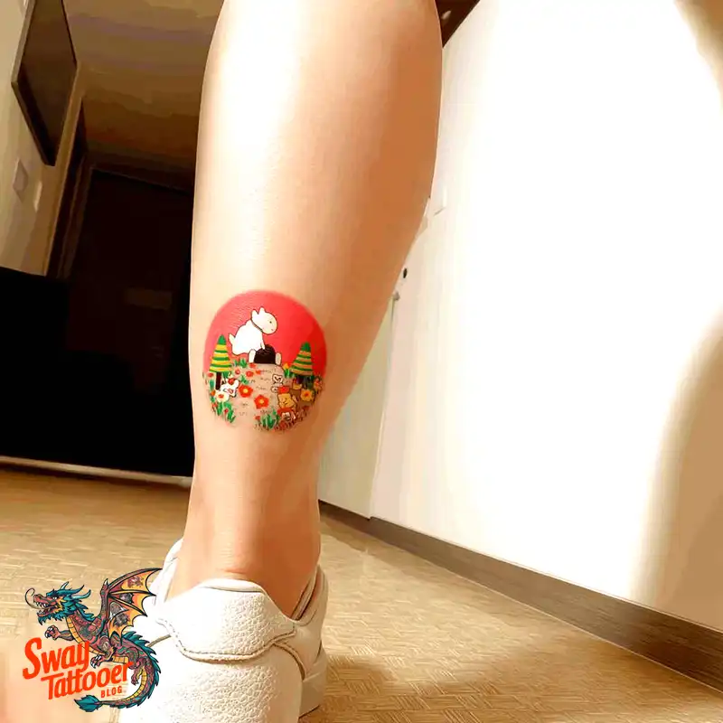 100 Calf Tattoos for Women: Symbolism, Trends & Aftercare 48 Calf Tattoo for Women