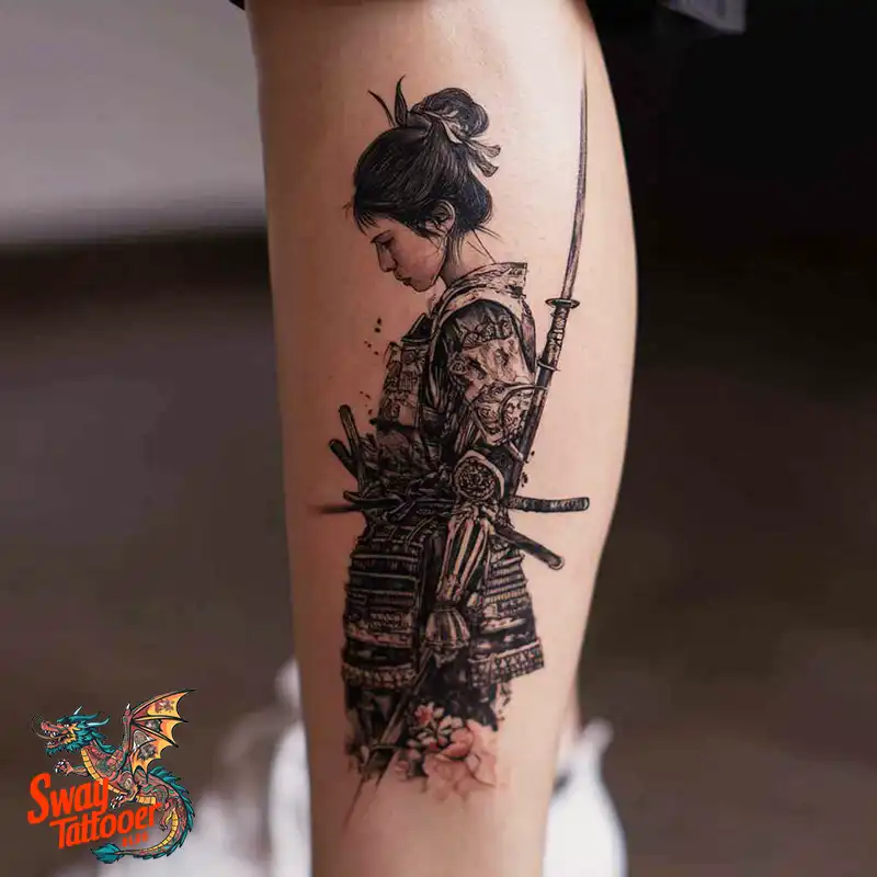 100 Calf Tattoos for Women: Symbolism, Trends & Aftercare 39 Calf Tattoo for Women