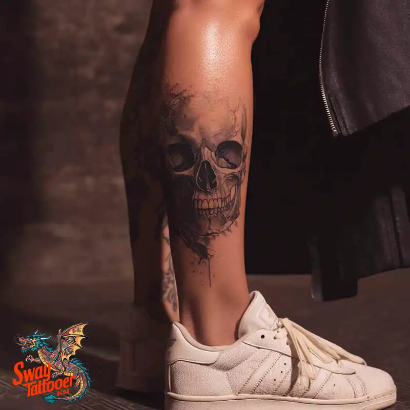 100 Calf Tattoos for Women: Symbolism, Trends & Aftercare 34 Calf Tattoo for Women