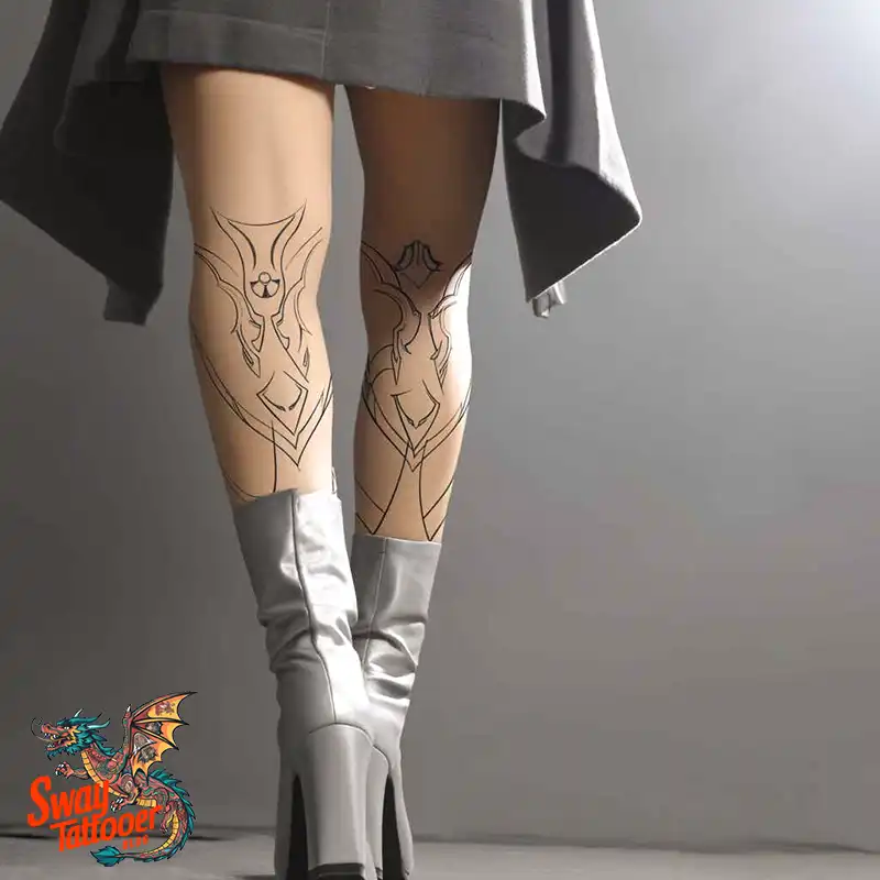 100 Calf Tattoos for Women: Symbolism, Trends & Aftercare 5 Calf Tattoo for Women