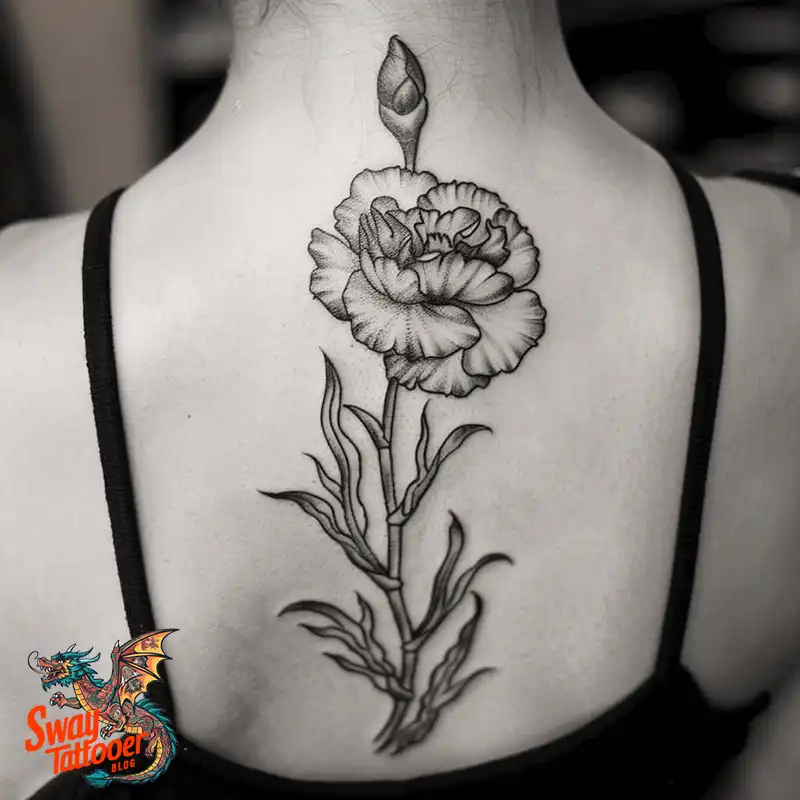 200 Carnation Flower Tattoos: Blooming Ink Designs 175 Carnation Tattoo