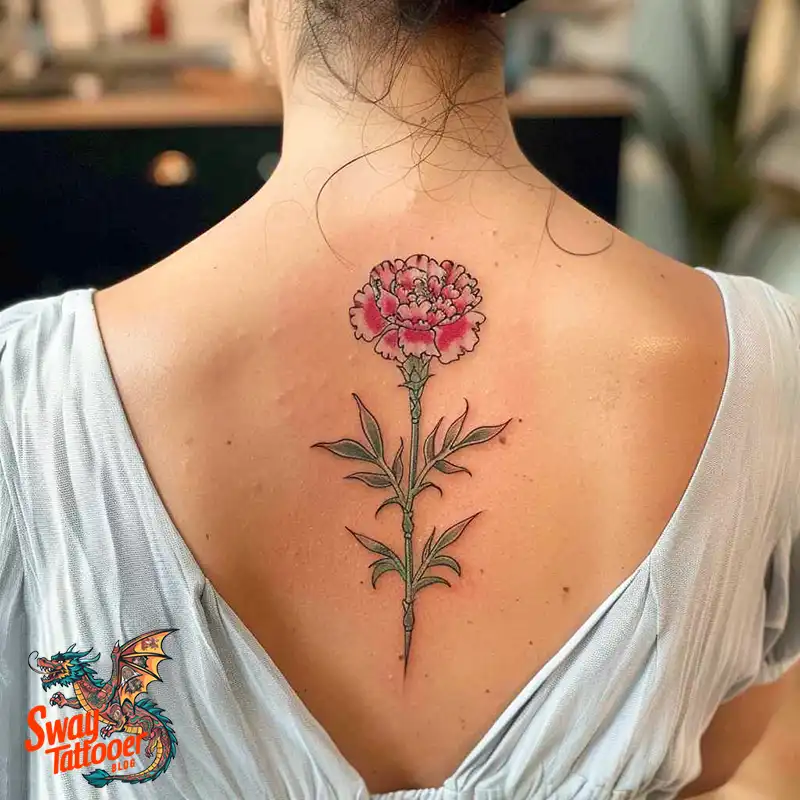 200 Carnation Flower Tattoos: Blooming Ink Designs 105 Carnation Flower Tattoo