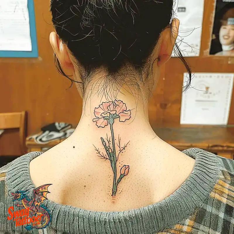 200 Carnation Flower Tattoos: Blooming Ink Designs 56 Carnation Flower Tattoo